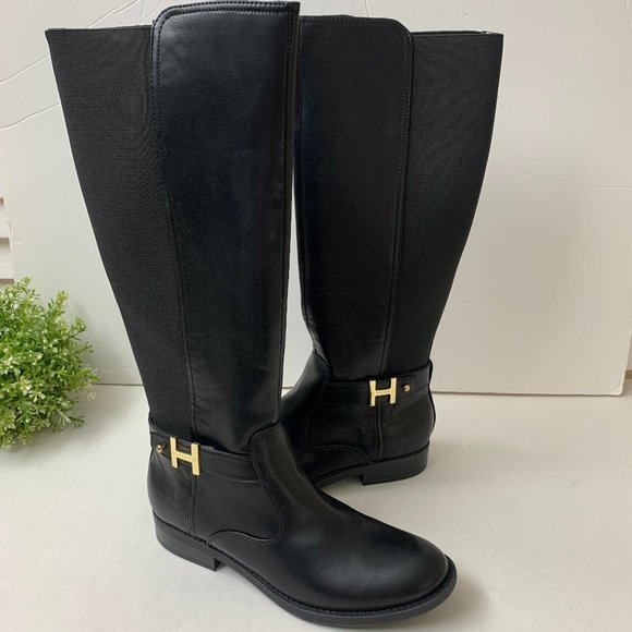 Tommy Hilfiger Shoes - Tommy Hilfiger Suprem2 Tall Riding Boot Black